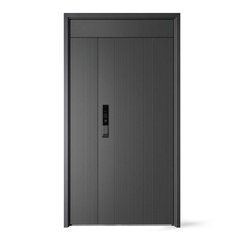 Dobleng Layer na Steel Fireproof At Insulated Front Door