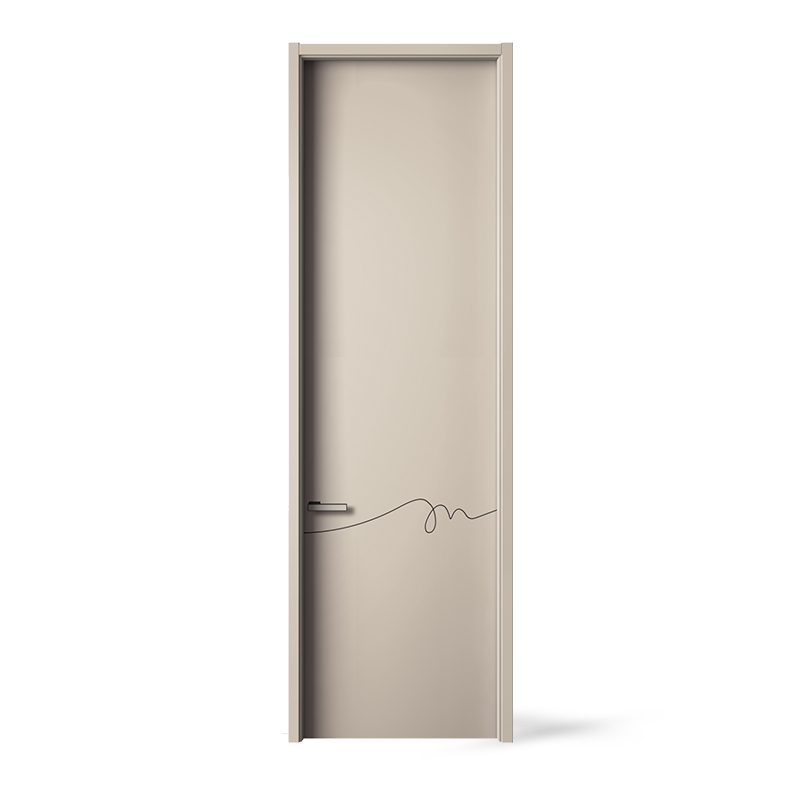 Panloob na Flat na Pintuang Panloob na may Star Gray na Mildew-Proof